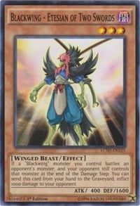 Blackwing - Etesian of Two Swords [LC5D-EN123] Common | Exor Games Truro