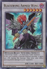 Blackwing Armed Wing [LC5D-EN133] Ultra Rare | Exor Games Truro