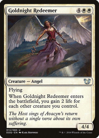Goldnight Redeemer [Duel Decks: Blessed vs. Cursed] | Exor Games Truro