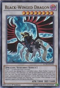 Black-Winged Dragon [LC5D-EN135] Ultra Rare | Exor Games Truro