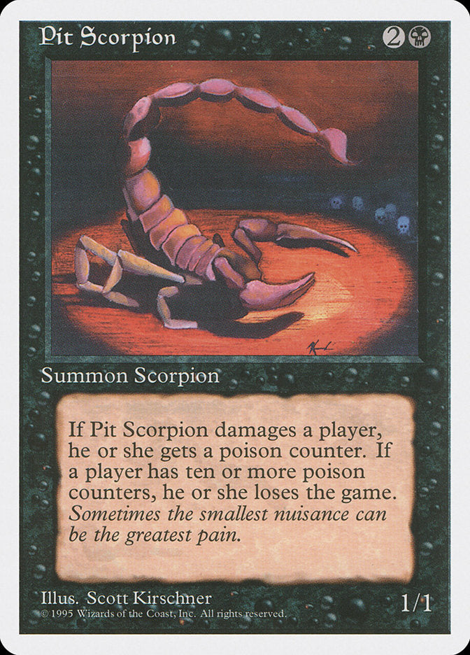 Pit Scorpion [Fourth Edition] | Exor Games Truro