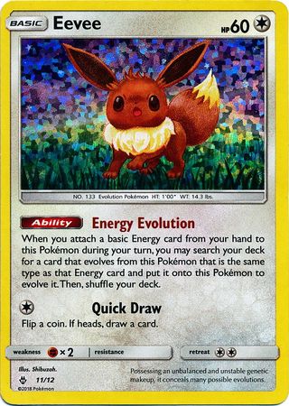 Eevee (11/12) [McDonald's Promos: 2018 Collection] | Exor Games Truro