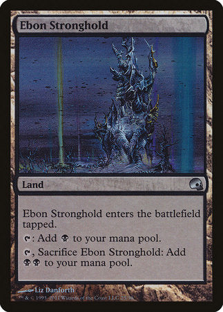 Ebon Stronghold [Premium Deck Series: Graveborn] | Exor Games Truro