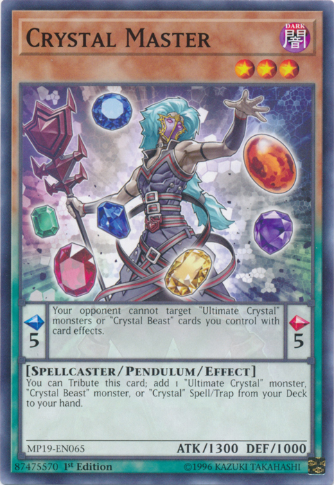 Crystal Master [MP19-EN065] Common | Exor Games Truro