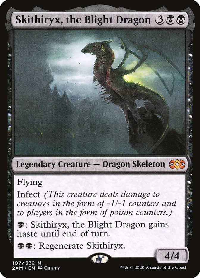 Skithiryx, the Blight Dragon [Double Masters] | Exor Games Truro