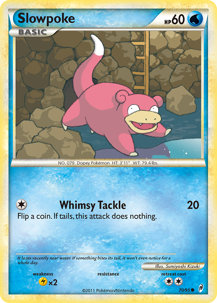 Slowpoke (70/95) [HeartGold & SoulSilver: Call of Legends] | Exor Games Truro