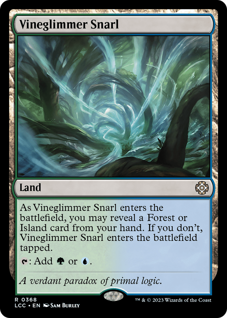 Vineglimmer Snarl [The Lost Caverns of Ixalan Commander] | Exor Games Truro