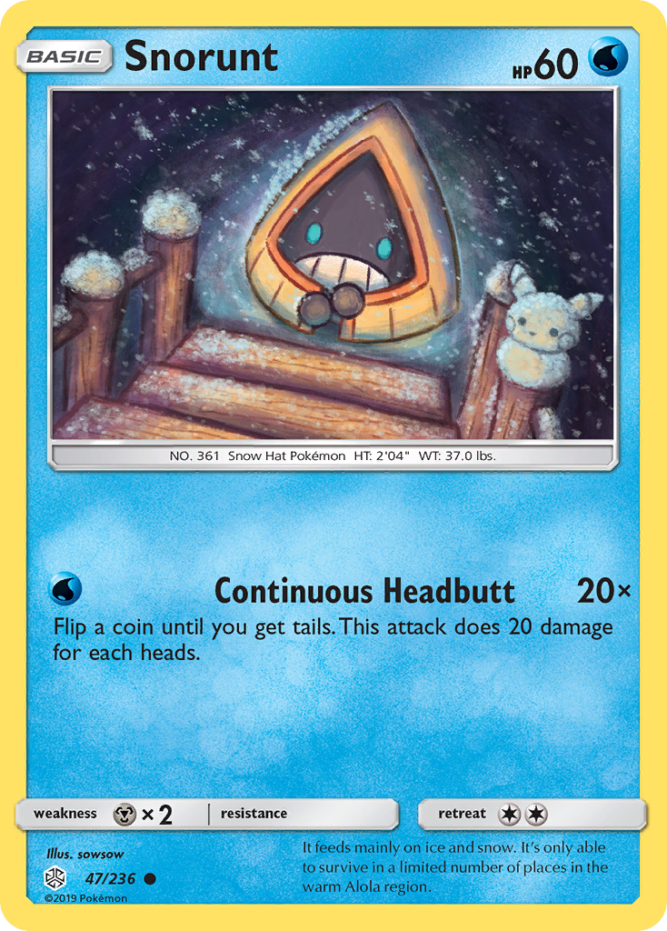 Snorunt (47/236) [Sun & Moon: Cosmic Eclipse] | Exor Games Truro