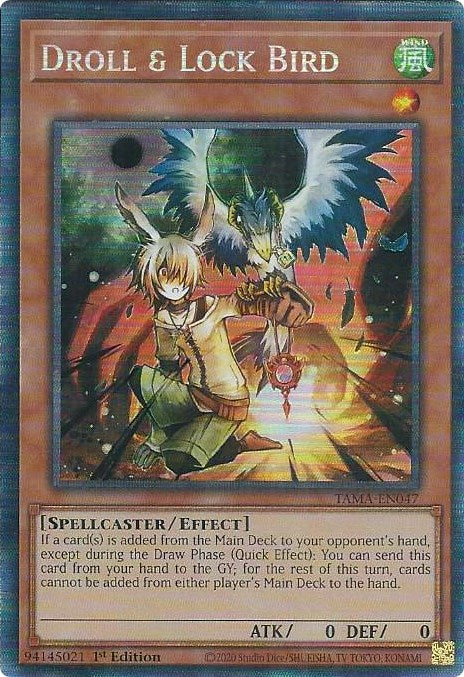 Droll & Lock Bird [TAMA-EN047] Collector's Rare | Exor Games Truro