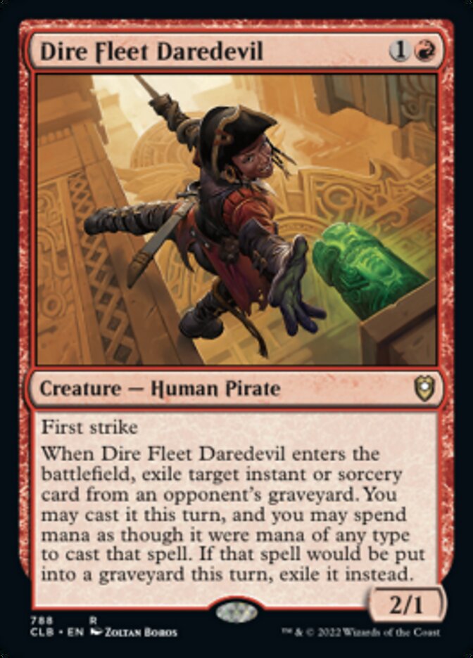 Dire Fleet Daredevil [Commander Legends: Battle for Baldur's Gate] | Exor Games Truro