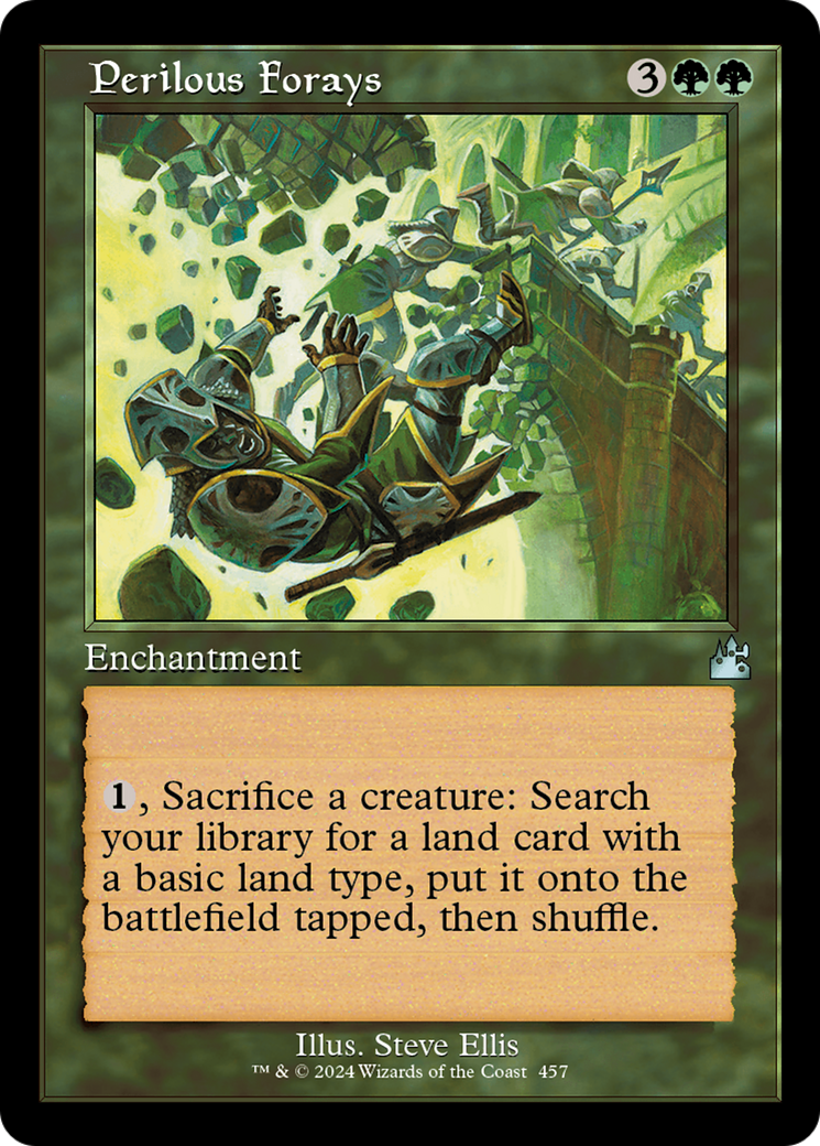 Perilous Forays (Retro) [Ravnica Remastered] | Exor Games Truro