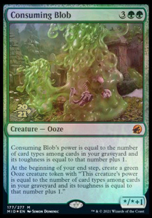 Consuming Blob [Innistrad: Midnight Hunt Prerelease Promos] | Exor Games Truro