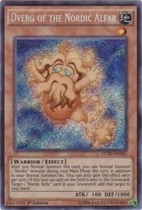 Dverg of the Nordic Alfar [LC5D-EN183] Secret Rare | Exor Games Truro