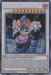 Loki, Lord of the Aesir [LC5D-EN190] Secret Rare | Exor Games Truro