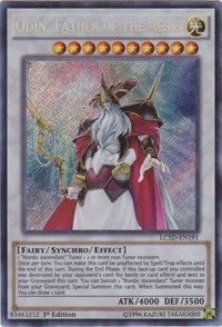 Odin, Father of the Aesir [LC5D-EN191] Secret Rare | Exor Games Truro