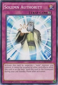 Solemn Authority [LC5D-EN197] Common | Exor Games Truro