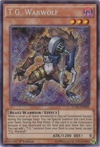 T.G. Warwolf [LC5D-EN209] Secret Rare | Exor Games Truro