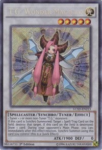 T.G. Wonder Magician [LC5D-EN213] Secret Rare | Exor Games Truro