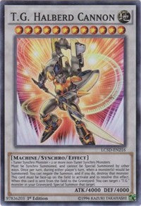 T.G. Halberd Cannon [LC5D-EN216] Super Rare | Exor Games Truro