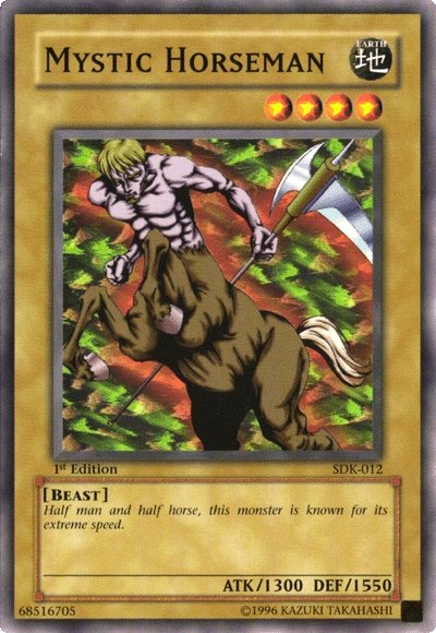Mystic Horseman [SDK-012] Common | Exor Games Truro
