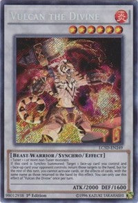 Vulcan the Divine [LC5D-EN249] Secret Rare | Exor Games Truro