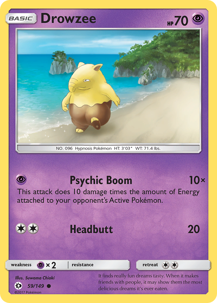 Drowzee (59/149) [Sun & Moon: Base Set] | Exor Games Truro