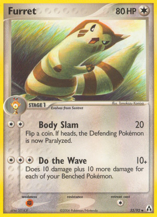 Furret (33/92) [EX: Legend Maker] | Exor Games Truro