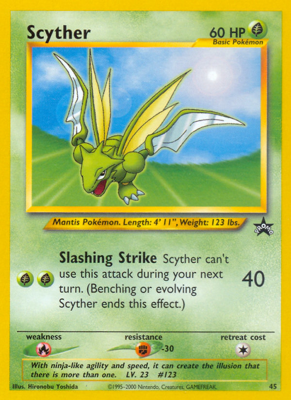 Scyther (45) [Wizards of the Coast: Black Star Promos] | Exor Games Truro