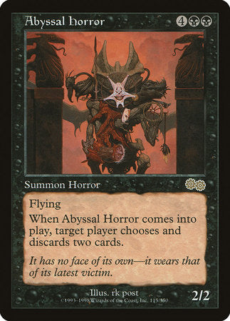 Abyssal Horror [Urza's Saga] | Exor Games Truro