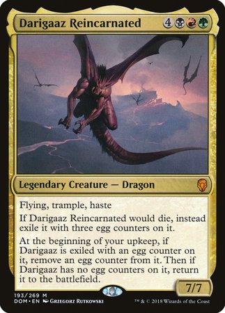 Darigaaz Reincarnated [Dominaria] | Exor Games Truro