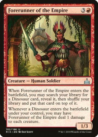 Forerunner of the Empire [Rivals of Ixalan] | Exor Games Truro