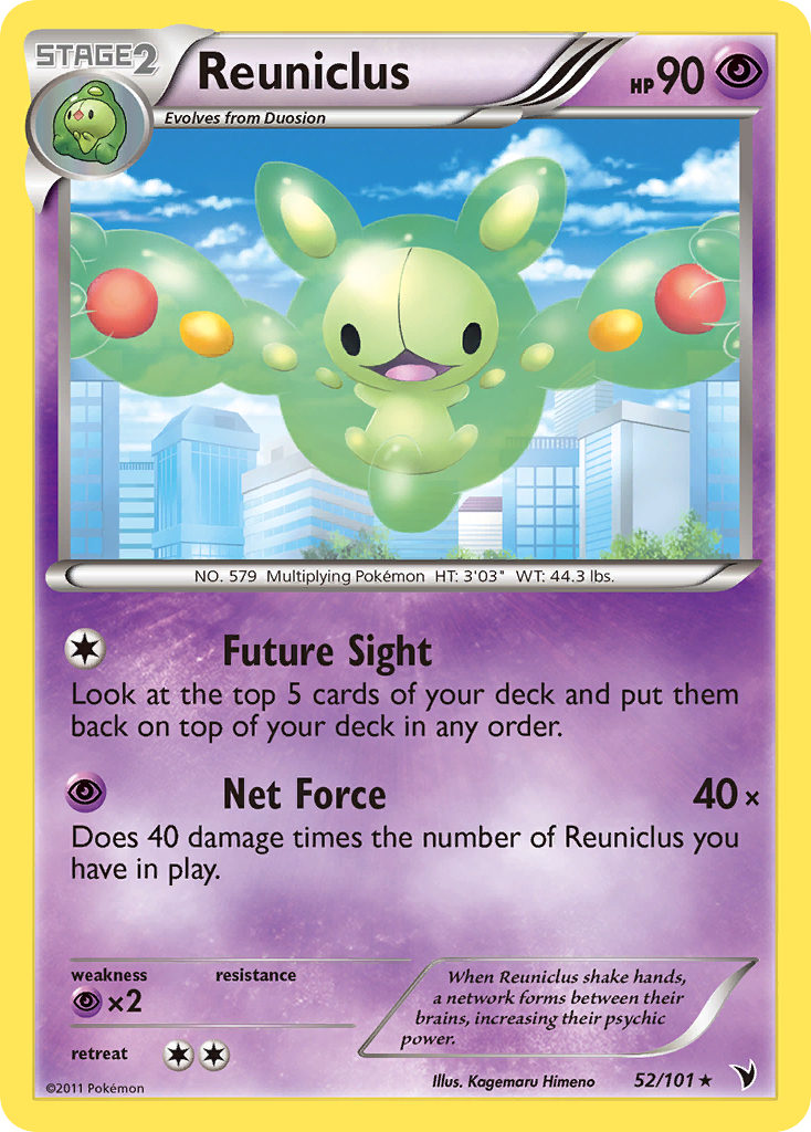 Reuniclus (52/101) [Black & White: Noble Victories] | Exor Games Truro