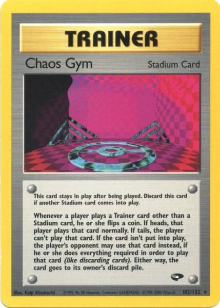 Chaos Gym (102/132) [Gym Challenge Unlimited] | Exor Games Truro