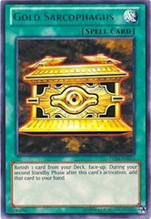 Gold Sarcophagus (Blue) [DL18-EN011] Rare | Exor Games Truro