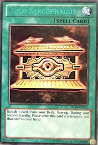 Gold Sarcophagus (Green) [DL18-EN011] Rare | Exor Games Truro