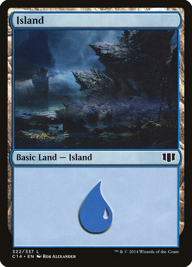 Island (322) [Commander 2014] | Exor Games Truro