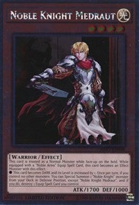 Noble Knight Medraut [NKRT-EN006] Platinum Rare | Exor Games Truro