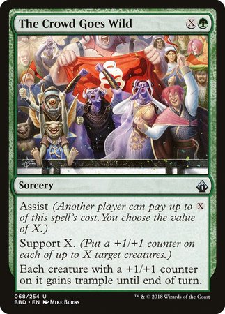 The Crowd Goes Wild [Battlebond] | Exor Games Truro