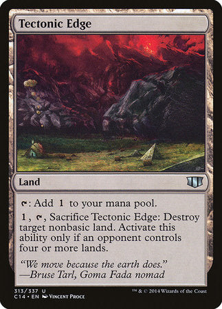 Tectonic Edge [Commander 2014] | Exor Games Truro