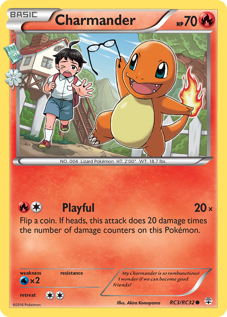 Charmander (RC3/RC32) [XY: Generations] | Exor Games Truro