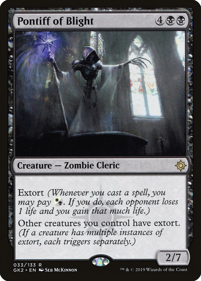 Pontiff of Blight [Ravnica Allegiance Guild Kit] | Exor Games Truro