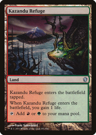 Kazandu Refuge [Commander 2013] | Exor Games Truro