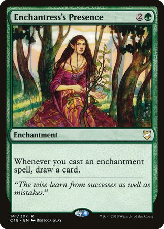 Enchantress's Presence [Commander 2018] | Exor Games Truro