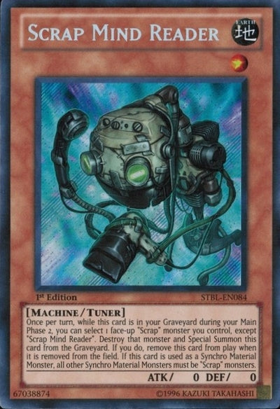 Scrap Mind Reader [STBL-EN084] Secret Rare | Exor Games Truro