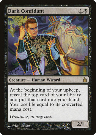 Dark Confidant [Ravnica: City of Guilds] | Exor Games Truro