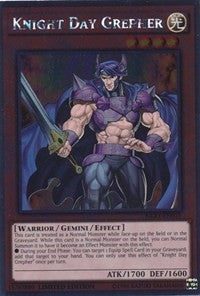 Knight Day Grepher [NKRT-EN015] Platinum Rare | Exor Games Truro