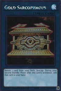 Gold Sarcophagus [NKRT-EN041] Platinum Rare | Exor Games Truro