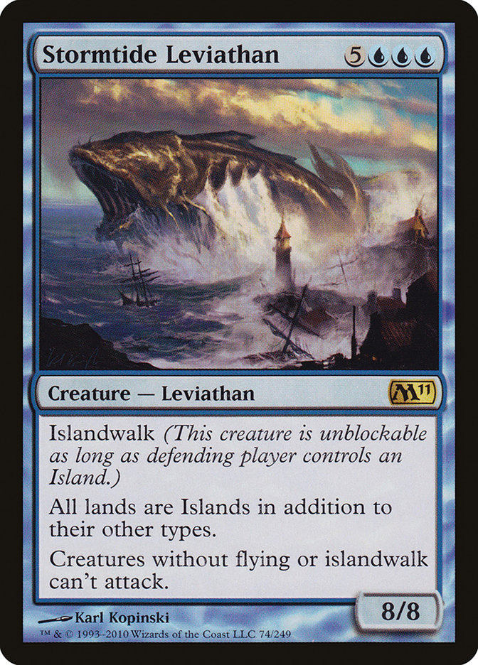 Stormtide Leviathan [Magic 2011] | Exor Games Truro