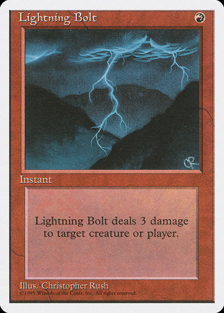 Lightning Bolt [Fourth Edition] | Exor Games Truro