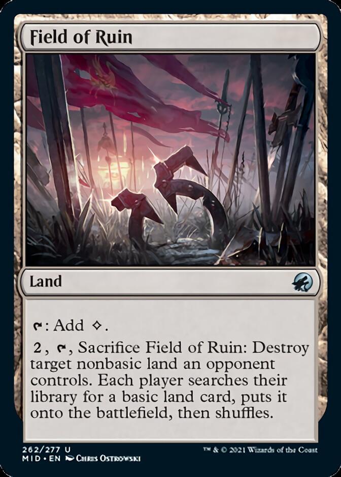 Field of Ruin [Innistrad: Midnight Hunt] | Exor Games Truro